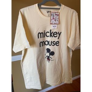 NWT Uniqlo Mickey Tee